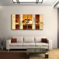 Tetraptych Contemporary Wall Art Landscape Painting Gallery Wrapped