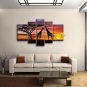 Pentaptych Contemporary Wall Art Landscape Painting Tree Artist Artworks