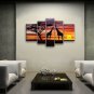 Pentaptych Contemporary Wall Art Landscape Painting Tree Artist Artworks