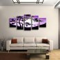 5 Pieces Contemporary Wall Art Landscape Painting Decoration Ideas