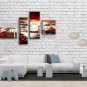 4 Pieces Contemporary Wall Art Landscape Painting Decoration Ideas