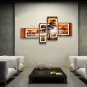 Handmade 4 Pieces Contemporary Wall Art Landscape Painting Interior Design