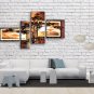 4 Pieces Contemporary Wall Art Landscape Painting On Canvas Artworks