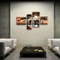 Handmade 4 Pieces Contemporary Wall Art Landscape Painting Gallery Wrapped