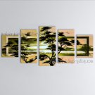 Hand-painted Large Contemporary Wall Art Landscape Painting Inner Framed