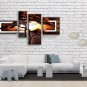 Handmade 4 Pieces Contemporary Wall Art Landscape Painting Gallery Wrapped