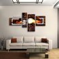 Handmade 4 Pieces Contemporary Wall Art Landscape Painting Gallery Wrapped