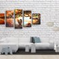 Handmade 5 Pieces Contemporary Wall Art Landscape Painting Gallery Wrapped