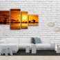 Handmade Tetraptych Contemporary Wall Art Landscape Painting Inner Framed