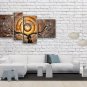 Tetraptych Contemporary Wall Art Landscape Painting Tree Gallery Wrapped