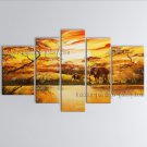 Hand Painted Large Contemporary Wall Art Landscape Painting Ready To Hang