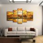 Hand Painted Large Contemporary Wall Art Landscape Painting Ready To Hang
