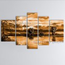 Hand-painted Large Contemporary Wall Art Landscape Painting Ready To Hang