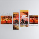 Handmade Large Contemporary Wall Art Landscape Painting Decoration Ideas