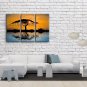 Stunning Contemporary Wall Art Landscape Painting Tree Inner Framed