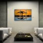 Stunning Contemporary Wall Art Landscape Painting Tree Inner Framed