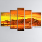 Handmade Large Contemporary Wall Art Landscape Painting Canvas Stretched