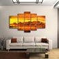 Handmade Large Contemporary Wall Art Landscape Painting Canvas Stretched