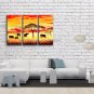 Beautiful Contemporary Wall Art Landscape Painting Africa Sunset Scene