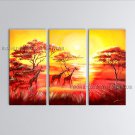 Beautiful Contemporary Wall Art Landscape Painting Decoration Ideas