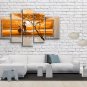 Pentaptych Contemporary Wall Art Landscape Painting Decoration Ideas