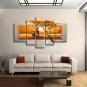 Pentaptych Contemporary Wall Art Landscape Painting Decoration Ideas