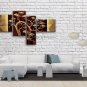 4 Pieces Contemporary Wall Art Landscape Painting Tree Inner Framed