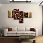 4 Pieces Contemporary Wall Art Landscape Painting Tree Inner Framed