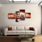 Handmade Large Contemporary Wall Art Landscape Painting Canvas Stretched