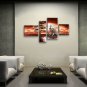 Handmade Large Contemporary Wall Art Landscape Painting Canvas Stretched