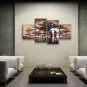 Large Contemporary Wall Art Landscape Painting Africa Sunset Scene