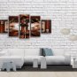 Handmade Tetraptych Contemporary Wall Art Landscape Painting Ready To Hang