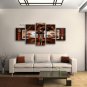 Handmade Tetraptych Contemporary Wall Art Landscape Painting Ready To Hang
