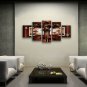 Handmade Tetraptych Contemporary Wall Art Landscape Painting Ready To Hang