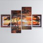 Hand Painted Large Contemporary Wall Art Landscape Painting Inner Framed