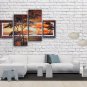 Hand Painted Large Contemporary Wall Art Landscape Painting Inner Framed