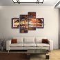 Hand Painted Large Contemporary Wall Art Landscape Painting Inner Framed