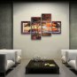 Hand Painted Large Contemporary Wall Art Landscape Painting Inner Framed