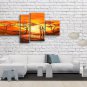 Handmade Tetraptych Contemporary Wall Art Landscape Painting Ready To Hang