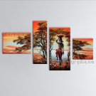 Hand-painted Large Contemporary Wall Art Landscape Painting Ready To Hang