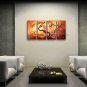Tetraptych Contemporary Wall Art Landscape Tree On Canvas Artworks