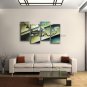 4 Pieces Contemporary Wall Art Landscape Painting Tree Tree Paintings