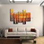 Large Contemporary Wall Art Landscape Painting Tree Inner Stretched