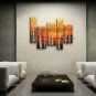 Large Contemporary Wall Art Landscape Painting Tree Inner Stretched