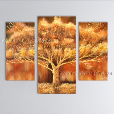 Stunning Contemporary Wall Art Landscape Painting Tree Contemporary Decor