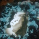 8"x!0" Picture Frame*Turquoise & Brown Feather Trim