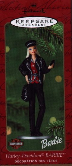 harley barbie ornament