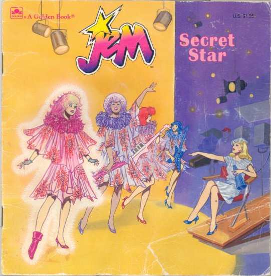 Jem ~ Secret Star by T. P. Turner ~ Little Golden Book 1986