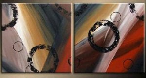 Modern Abstract Huge Canvas Oil Painting Frameless OIL0097