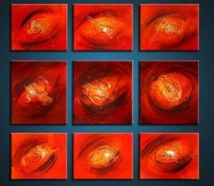 Modern Abstract Huge Canvas Oil Painting Frameless OIL0105